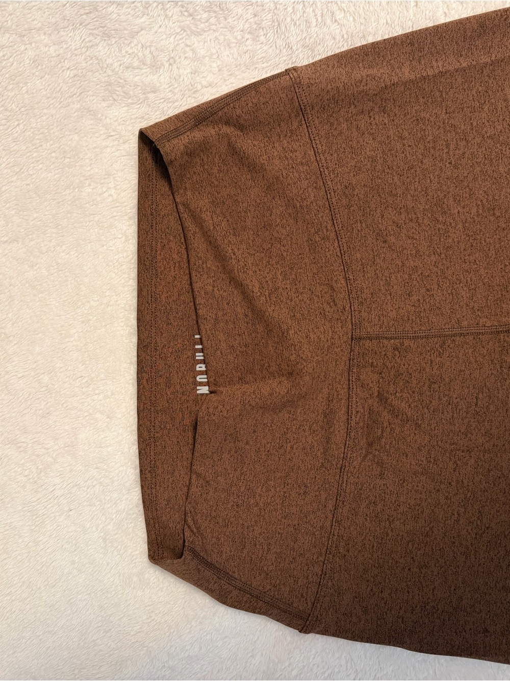 NOBULL Brown Marled High-Rise Leggings - Picture 4 of 4